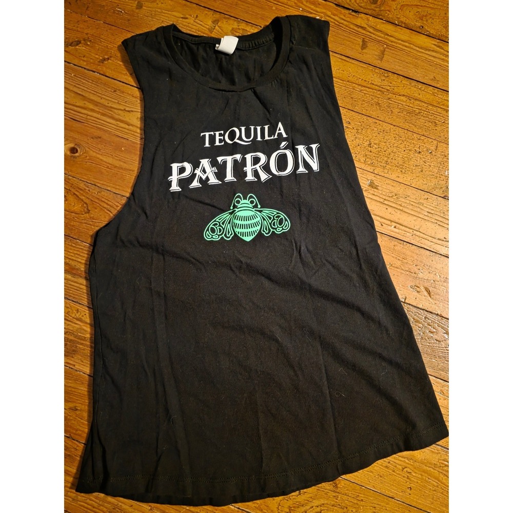 District Port & Company Patron 1 Muscle Tank Top Black Neon Green Mens Medium